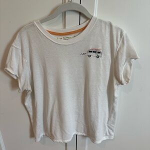 We The Free White Short Sleeve Tee Casual Essential